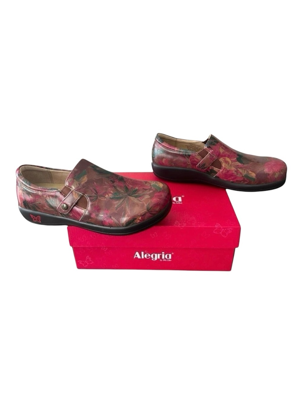 Alegria Kara Southern Romance Floral Clogs Comfort Shoes EU 42 US 11.5-12 - Picture 5 of 9